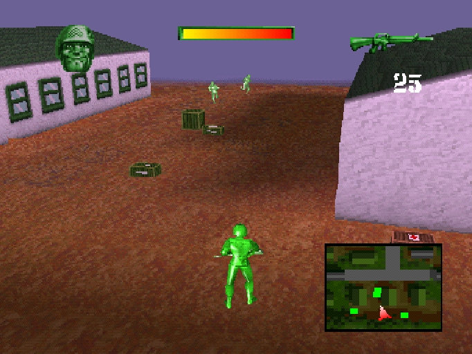 Army Men - Sarge's Heroes - PlayStation game screenshot (2000) by 3DO Company